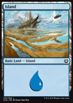 Island (V.1)⁣ - Kaladesh⁣ (Land)⁣ [253]