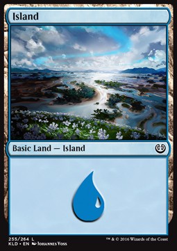 Island (V.3)⁣ - Kaladesh⁣ (Land)⁣ [255]