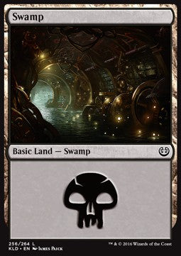 Swamp (V.1)⁣ - Kaladesh⁣ (Land)⁣ [256]