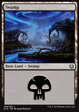 Swamp (V.3)⁣ - Kaladesh⁣ (Land)⁣ [258]