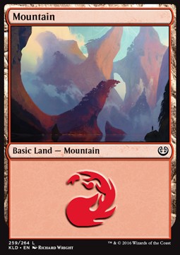 Mountain (V.1)⁣ - Kaladesh⁣ (Land)⁣ [259]