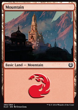 Mountain (V.2)⁣ - Kaladesh⁣ (Land)⁣ [260]