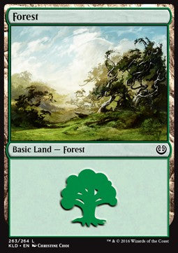 Forest (V.2)⁣ - Kaladesh⁣ (Land)⁣ [263]