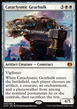 Cataclysmic Gearhulk⁣ - Kaladesh⁣ (Mythic)⁣ [9]