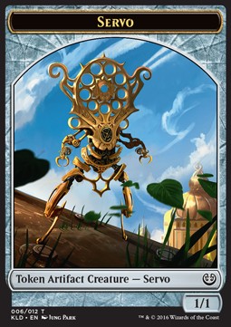 Servo Token (Artifact 1/1) (V.3)⁣ - Kaladesh⁣ (Token)⁣ [T6]