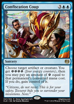 Confiscation Coup⁣ - Kaladesh⁣ (Rare)⁣ [41]