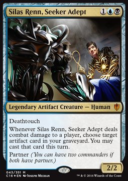 Silas Renn, Seeker Adept⁣ - Commander 2016⁣ (Mythic)⁣ [43]