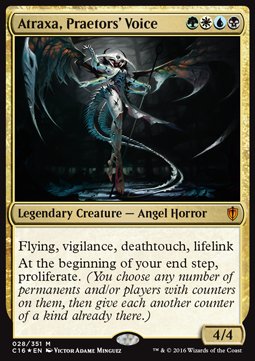 Atraxa, Praetors' Voice (V.1)⁣ - Commander 2016⁣ (Mythic)⁣ [28]
