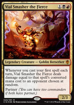 Vial Smasher the Fierce⁣ - Commander 2016⁣ (Mythic)⁣ [49]