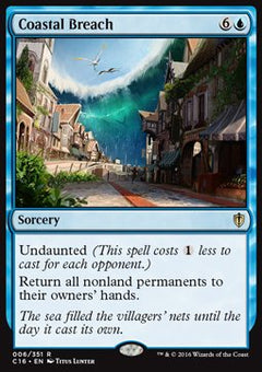 Coastal Breach⁣ - Commander 2016⁣ (Rare)⁣ [6]