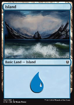 Island (V.2)⁣ - Commander 2016⁣ (Land)⁣ [341]