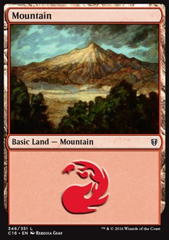 Mountain (V.1)⁣ - Commander 2016⁣ (Land)⁣ [346]