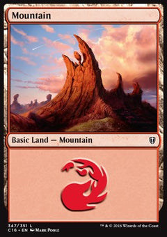 Mountain (V.2)⁣ - Commander 2016⁣ (Land)⁣ [347]