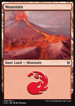 Mountain (V.3)⁣ - Commander 2016⁣ (Land)⁣ [348]