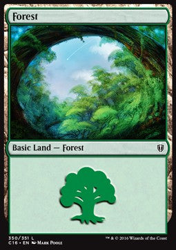 Forest (V.2)⁣ - Commander 2016⁣ (Land)⁣ [350]