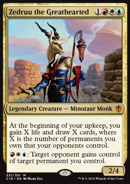 Zedruu the Greathearted⁣ - Commander 2016⁣ (Mythic)⁣ [231]