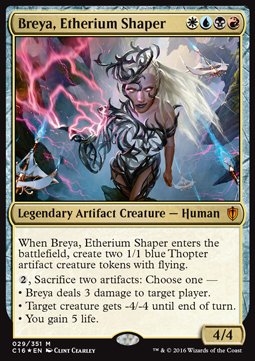 Breya, Etherium Shaper (V.1)⁣ - Commander 2016⁣ (Mythic)⁣ [29]
