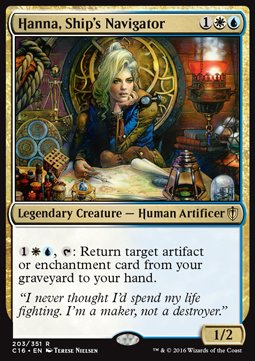 Hanna, Ship's Navigator⁣ - Commander 2016⁣ (Rare)⁣ [203]