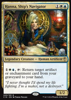 Hanna, Ship's Navigator⁣ - Commander 2016⁣ (Rare)⁣ [203]