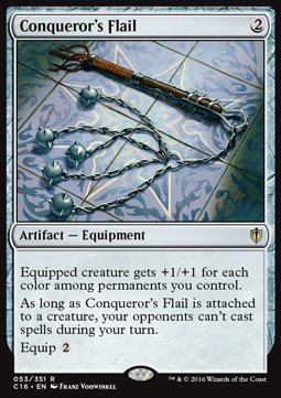 Conqueror's Flail⁣ - Commander 2016⁣ (Rare)⁣ [53]