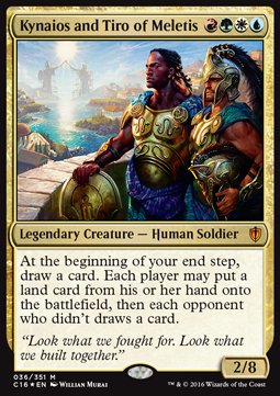 Kynaios and Tiro of Meletis (V.1)⁣ - Commander 2016⁣ (Mythic)⁣ [36]