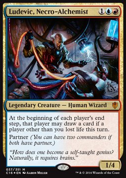 Ludevic, Necro-Alchemist⁣ - Commander 2016⁣ (Mythic)⁣ [37]