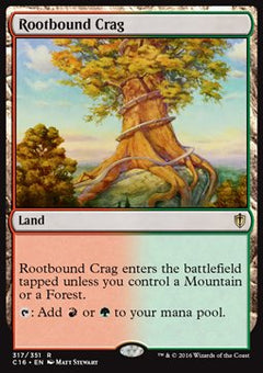 Rootbound Crag⁣ - Commander 2016⁣ (Rare)⁣ [317]