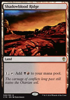 Shadowblood Ridge⁣ - Commander 2016⁣ (Rare)⁣ [325]