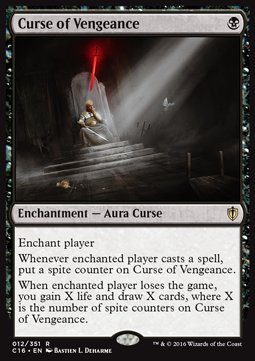 Curse of Vengeance⁣ - Commander 2016⁣ (Rare)⁣ [12]