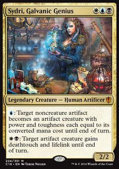 Sydri, Galvanic Genius⁣ - Commander 2016⁣ (Mythic)⁣ [224]