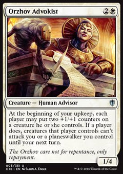Orzhov Advokist⁣ - Commander 2016⁣ (Uncommon)⁣ [3]
