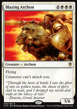 Blazing Archon⁣ - Commander 2016⁣ (Rare)⁣ [58]