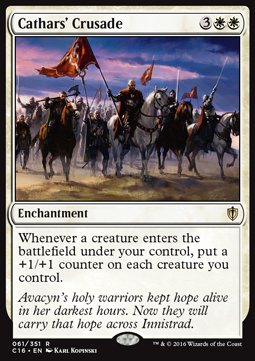 Cathars' Crusade⁣ - Commander 2016⁣ (Rare)⁣ [61]