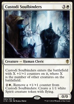 Custodi Soulbinders⁣ - Commander 2016⁣ (Rare)⁣ [63]