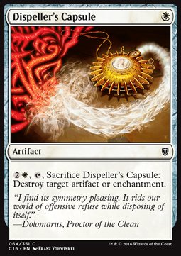 Dispeller's Capsule⁣ - Commander 2016⁣ (Common)⁣ [64]