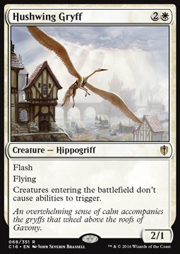 Hushwing Gryff⁣ - Commander 2016⁣ (Rare)⁣ [68]