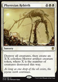 Phyrexian Rebirth⁣ - Commander 2016⁣ (Rare)⁣ [73]