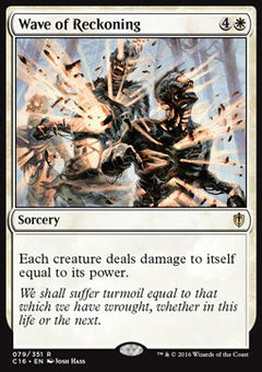 Wave of Reckoning⁣ - Commander 2016⁣ (Rare)⁣ [79]