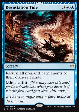Devastation Tide⁣ - Commander 2016⁣ (Rare)⁣ [87]