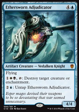 Ethersworn Adjudicator⁣ - Commander 2016⁣ (Mythic)⁣ [90]
