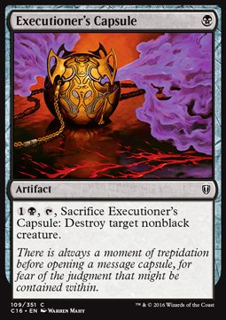 Executioner's Capsule⁣ - Commander 2016⁣ (Common)⁣ [109]