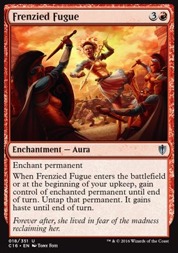 Frenzied Fugue⁣ - Commander 2016⁣ (Uncommon)⁣ [18]
