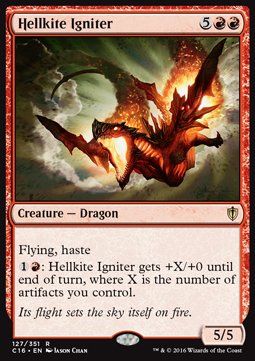 Hellkite Igniter⁣ - Commander 2016⁣ (Rare)⁣ [127]
