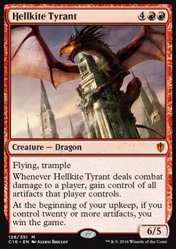 Hellkite Tyrant⁣ - Commander 2016⁣ (Mythic)⁣ [128]