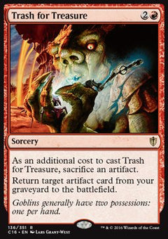 Trash for Treasure⁣ - Commander 2016⁣ (Rare)⁣ [136]