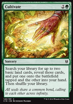 Cultivate⁣ - Commander 2016⁣ (Common)⁣ [146]