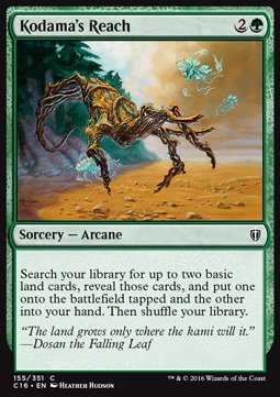 Kodama's Reach⁣ - Commander 2016⁣ (Common)⁣ [155]