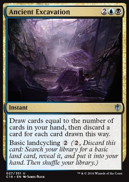 Ancient Excavation⁣ - Commander 2016⁣ (Uncommon)⁣ [27]