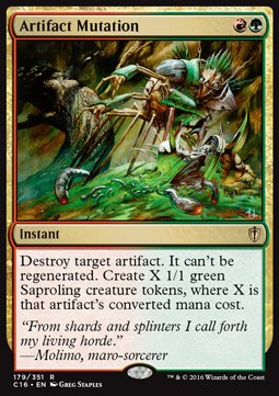 Artifact Mutation⁣ - Commander 2016⁣ (Rare)⁣ [179]