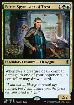 Edric, Spymaster of Trest⁣ - Commander 2016⁣ (Rare)⁣ [195]
